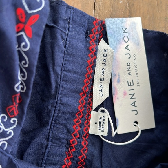 Janie and jack bohemian heart wide leg jumper nwt - Picture 5 of 8